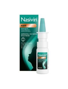 Nasivin Kids 0,025% Aerozol do nosa 10 ml