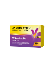 Vigantoletten Max 2000 j.m. 120 kapsułek