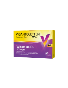 Vigantoletten Max 2000 j.m. 60 kapsułek