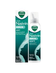 Vicks Nasivin Aqua SOFT na katar i zatkany nos 120 ml