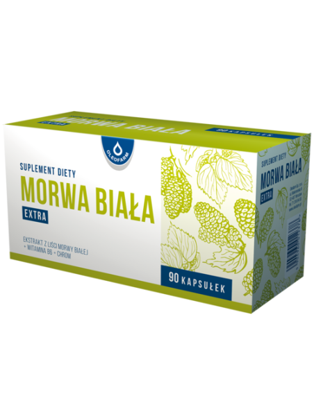 Morwa biała extra 90 kapsułek OLEOFARM