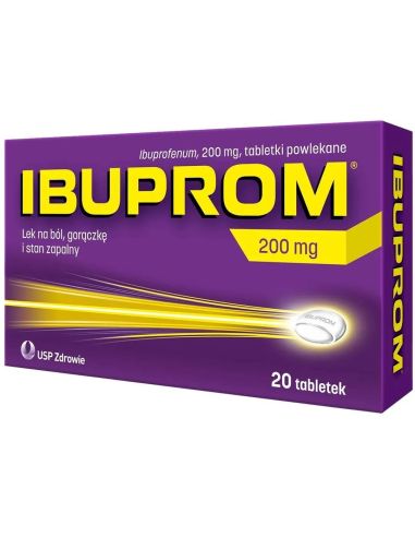 Ibuprom 200 mg 20 tabl.