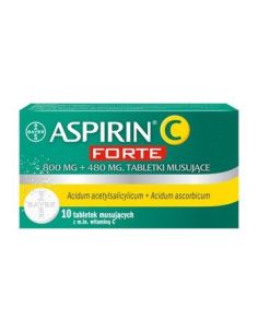 ASPIRIN C FORTE tabl.mus. 10tabl.