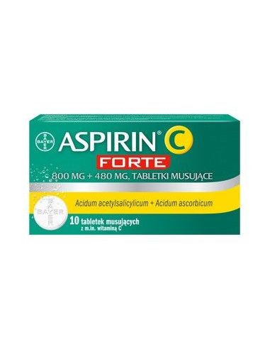ASPIRIN C FORTE tabl.mus. 10tabl.
