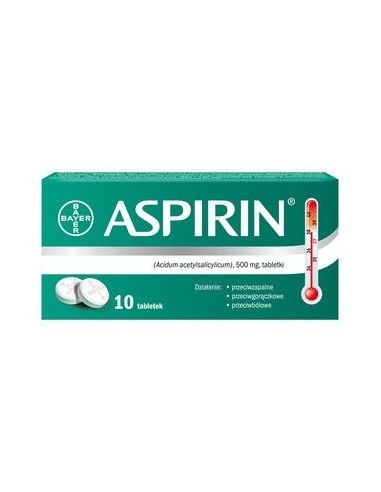 Aspirin 500 mg 10 tabl.