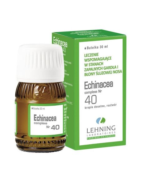 LEHNING Echinacea Complexe Nr 40 krople doustne 30 ml