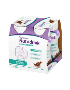 Nutridrink Skin Repair o smaku czekoladowym 4x200 ml