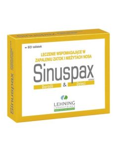 LEHNING Sinuspax 60 tabletek
