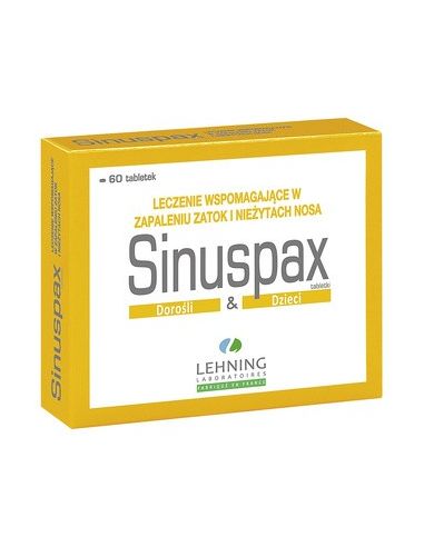 LEHNING Sinuspax 60 tabletek