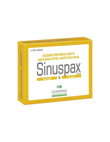 LEHNING Sinuspax 60 tabletek