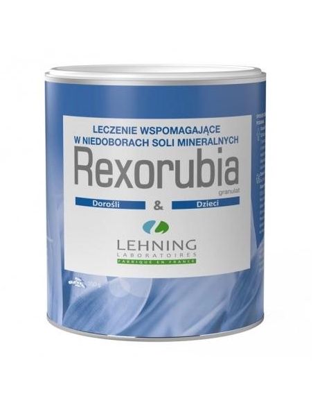 LEHNING Rexorubia, dla dorosłych i dzieci, granulat 350 g