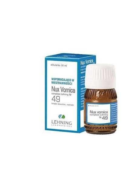 LEHNING Nux Vomica Complexe Nr 49 krople doustne 30 ml