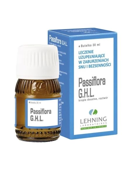 LEHNING Passiflora G.H.L., krople doustne, roztwór 30 ml