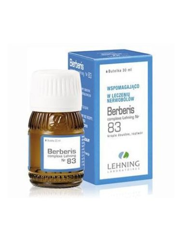 LEHNING Berberis Complexe Nr 83, krople...