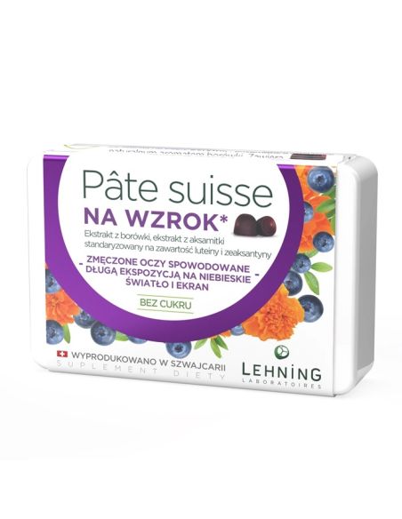 Lehning Pate Suisse Na wzrok żelki 50 g
