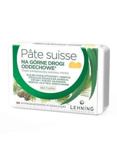 Lehning Pate Suisse Na górne drogi oddechowe...