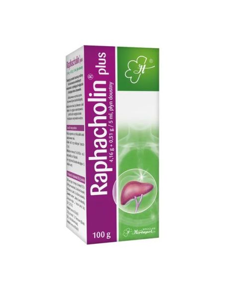 Raphacholin plus płyn doustny 100 g