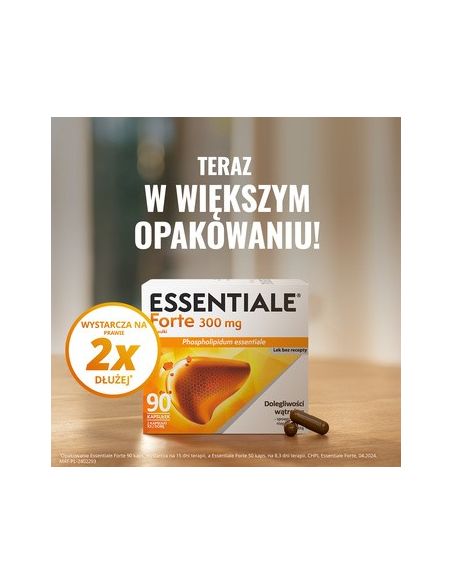 Essentiale Forte 300 mg 90 kapsułek