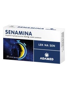 SENAMINA 12,5 mg 20 tabletek powlekanych