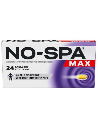 No-Spa MAX 80 mg 24 tabletki