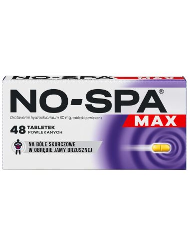 No-Spa MAX  80 mg 48 tabletek