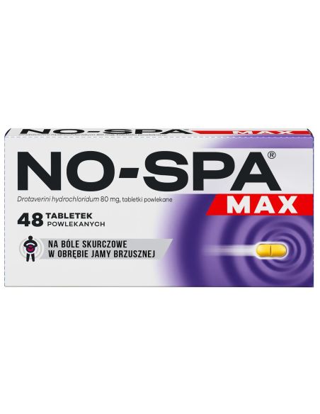 No-Spa MAX  80 mg 48 tabletek