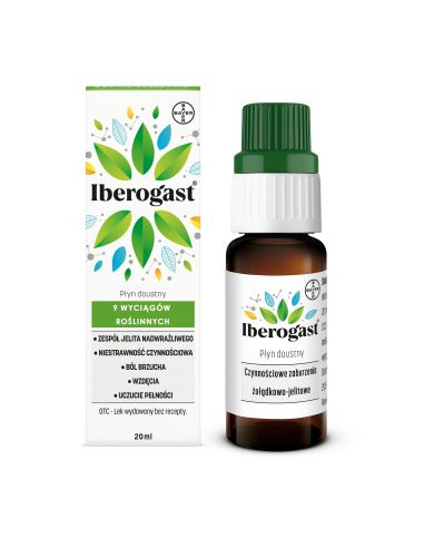 Iberogast płyn doustny 20 ml