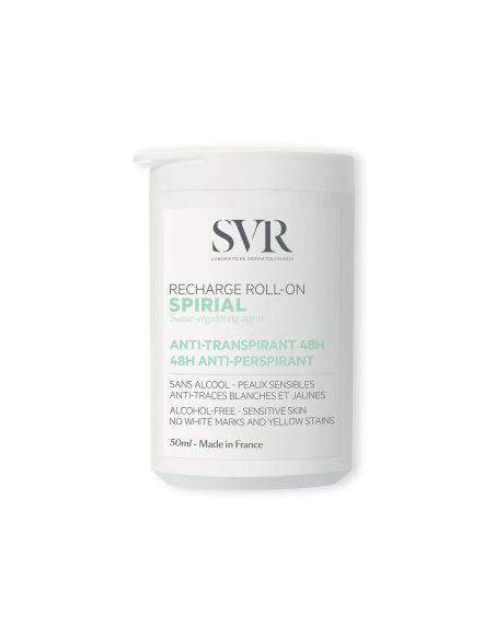 SVR Spirial Roll-on, antyperspirant w kulce 48h, refill, 50 ml