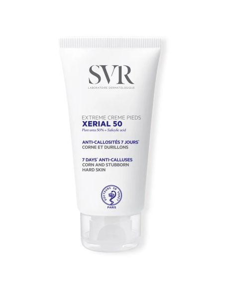 SVR Xerial 50 Extreme Creme Pieds, skondensowany krem do stóp, 50 ml
