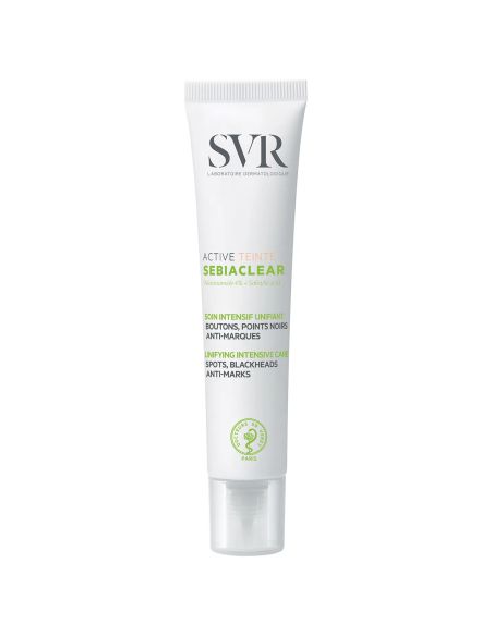 SVR Sebiaclear Active Teinte koloryzujący krem aktywny przeciw niedoskonałościom 40 ml