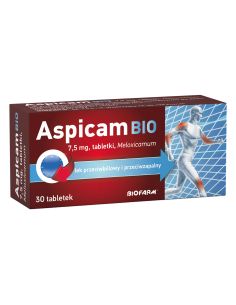 Aspicam Bio 7,5 mg 30 tabl.