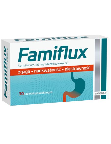 Famiflux 20 mg 30 tabletek