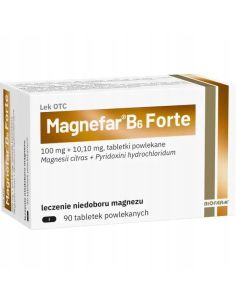 Magnefar B6 Forte 90 tabletek