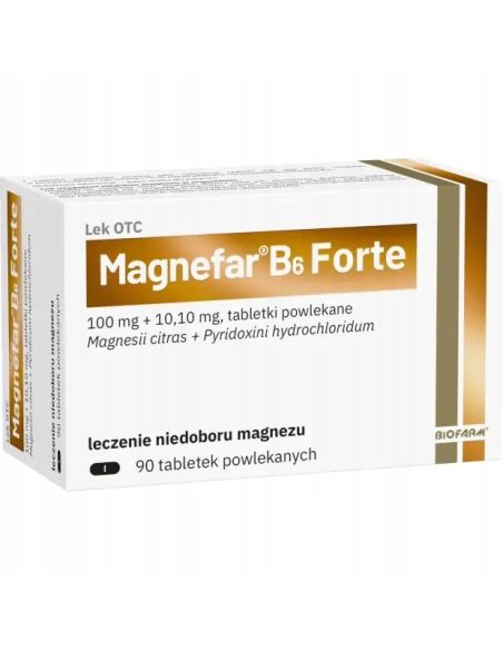 Magnefar B6 Forte 90 tabletek