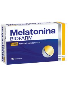 Melatonina Biofarm 5 mg 60 tabletek