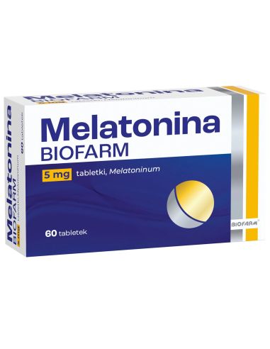 Melatonina Biofarm 5 mg 60 tabletek