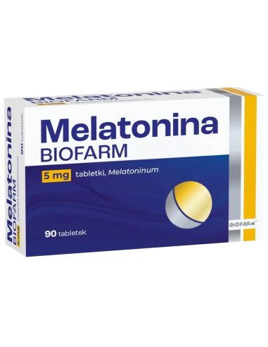 Melatonina Biofarm 5 mg 90 tabletek