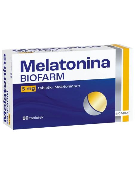 Melatonina Biofarm 5 mg 90 tabletek