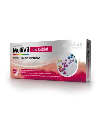 MultiVit dla kobiet 60 kapsułek