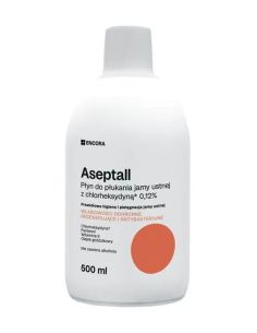Aseptall Płyn do płukania jamy ustnej 500 ml