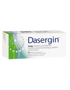 Dasergin 5 mg 10 tabletek