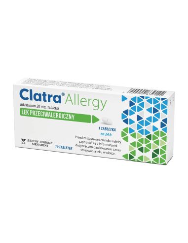 Clatra Allergy 20mg 10 tabl.