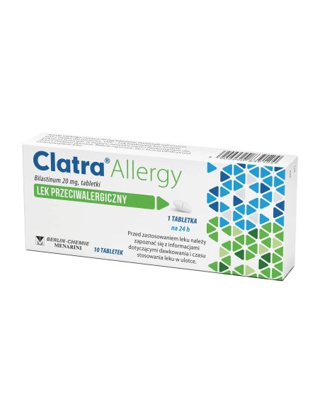 Clatra Allergy 20mg 10 tabl.