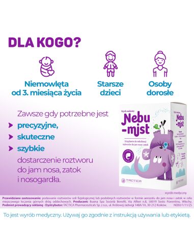 Nebu-mist Urządzenie do nebulizacji roztworów...