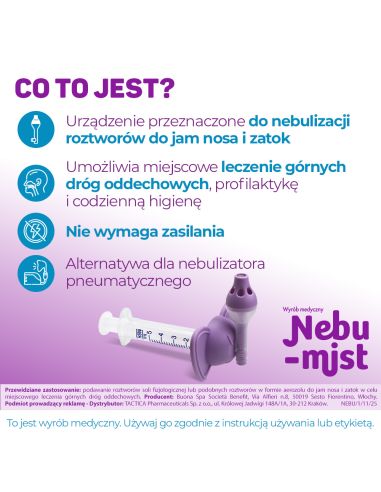 Nebu-mist Urządzenie do nebulizacji roztworów...