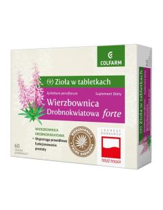 Wierzbownica drobnokwiatowa forte 60 tabletek