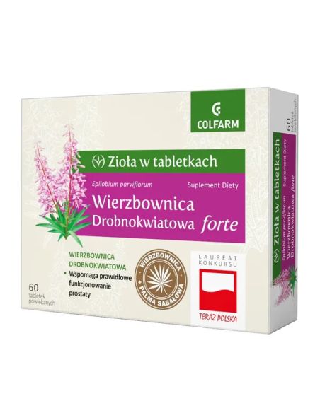 Wierzbownica drobnokwiatowa forte 60 tabletek