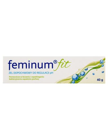 Feminum fit żel dopochwowy do regulacji pH 40 g
