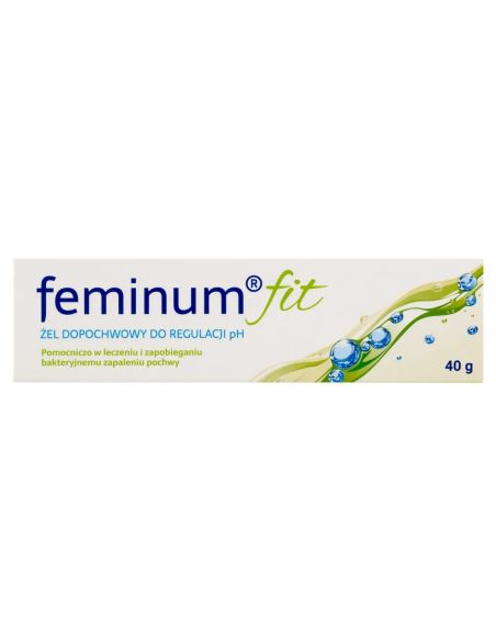 Feminum fit żel dopochwowy do regulacji pH 40 g