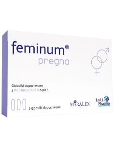 Feminum Pregna globulki dopochwowe 3 sztuki